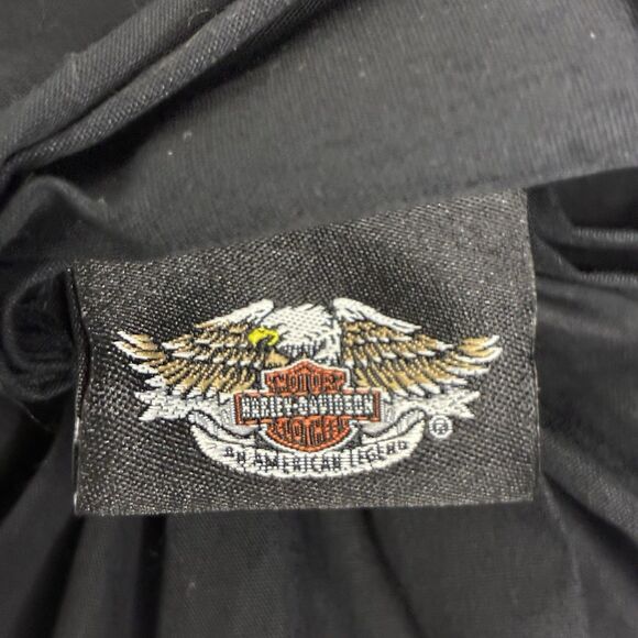 Harley-Davidson Women’s Black Headwrap Pink Logo Rhinestone Accents NWT - Picture 6 of 7